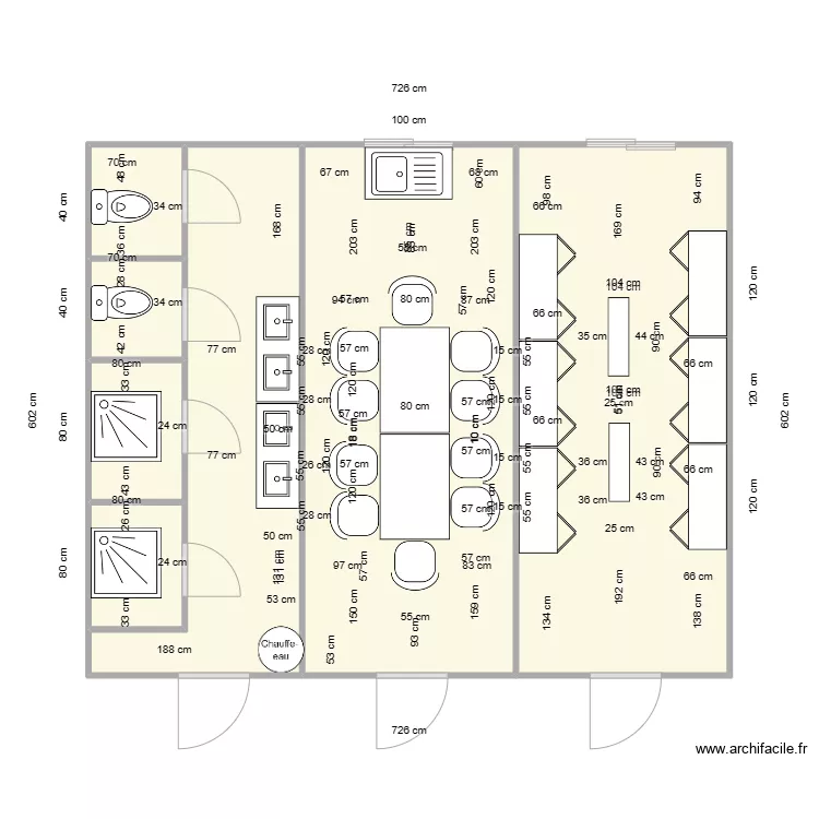AX'HOME - VEAUCHE . Plan de 