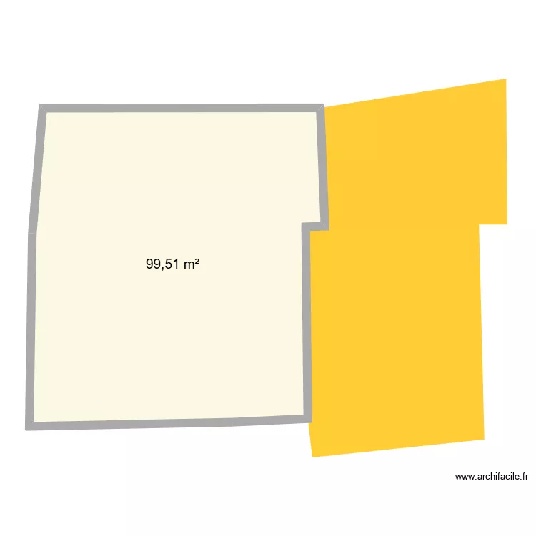 maison complete. Plan de 