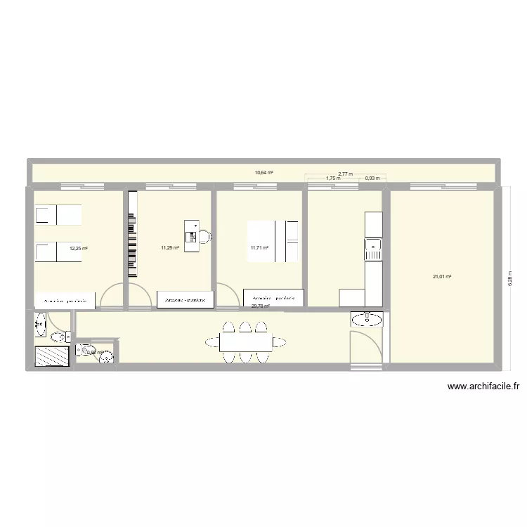 Mon plan. Plan de 7 et 98 m² Mon plan. Plan de 7 et 98 m²