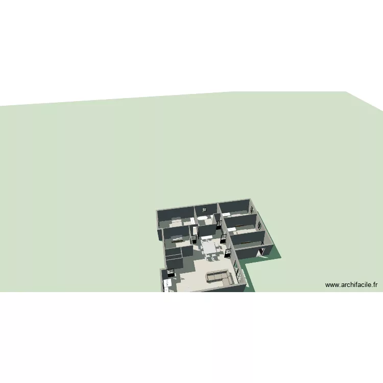 maison. Plan de 7 Pièces et 134 m² maison. Plan de 7 Pièces et 134 m²