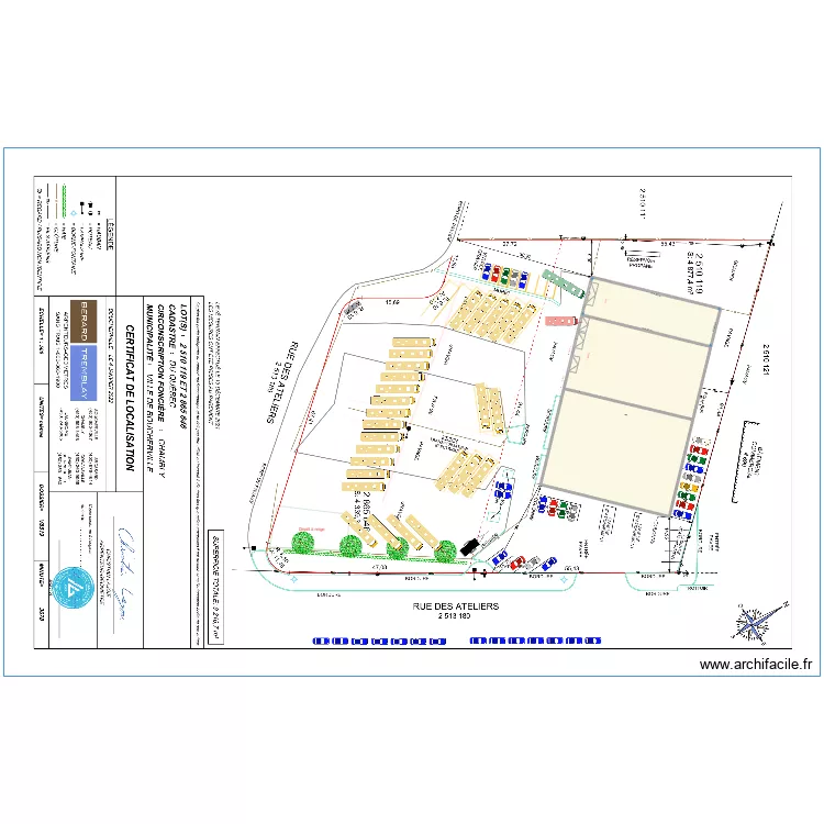 Plan d'occupation Boucherville Varenne autre sens. Plan de 