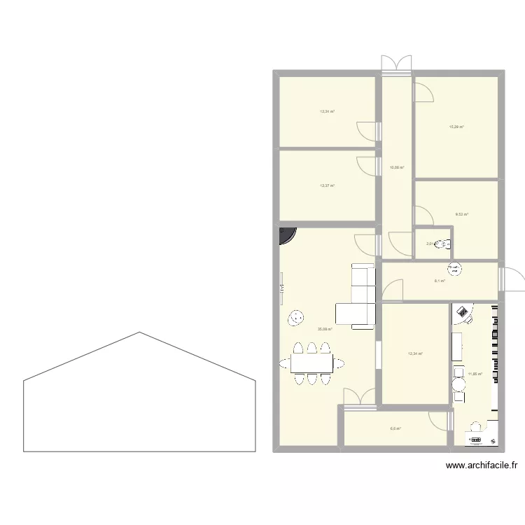 maison 4. Plan de maison 4. Plan de