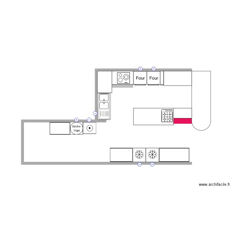 cuisine 2. Plan de 0 pièce et 0 m2