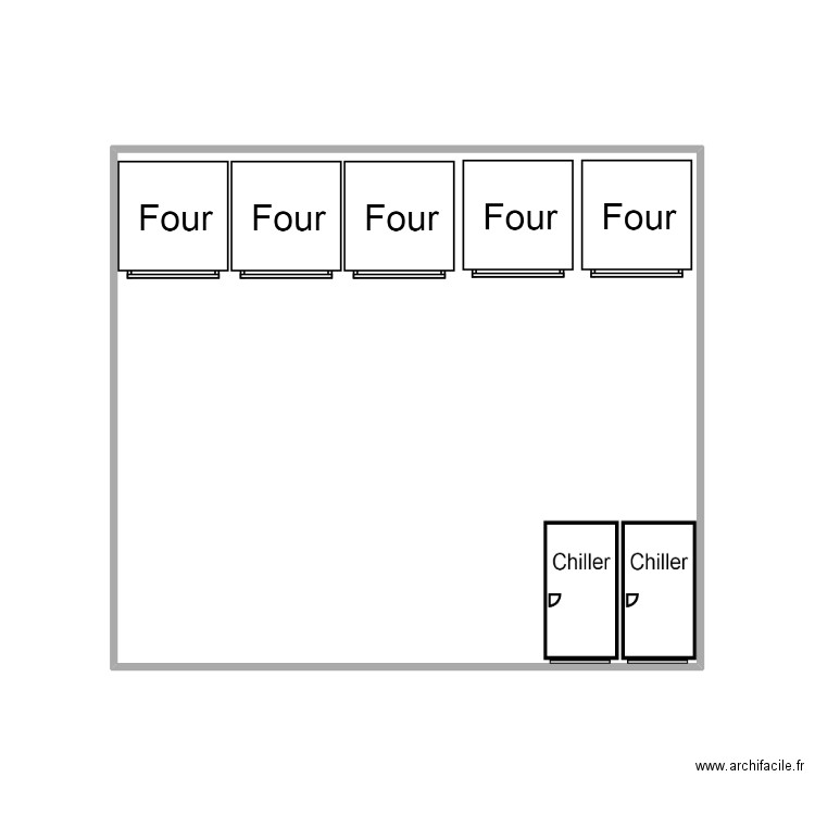 ousssama. Plan de 1 pièce et 23 m2