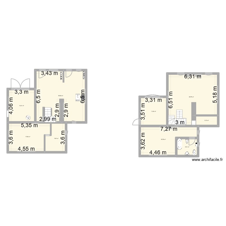 st quentin. Plan de 0 pièce et 0 m2
