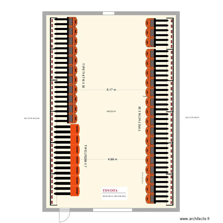 sdc velaux Pro natura. Plan de 1 pièce et 146 m2