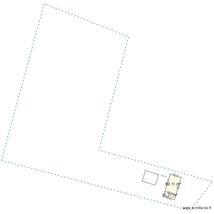 cadastre. Plan de 0 pièce et 0 m2