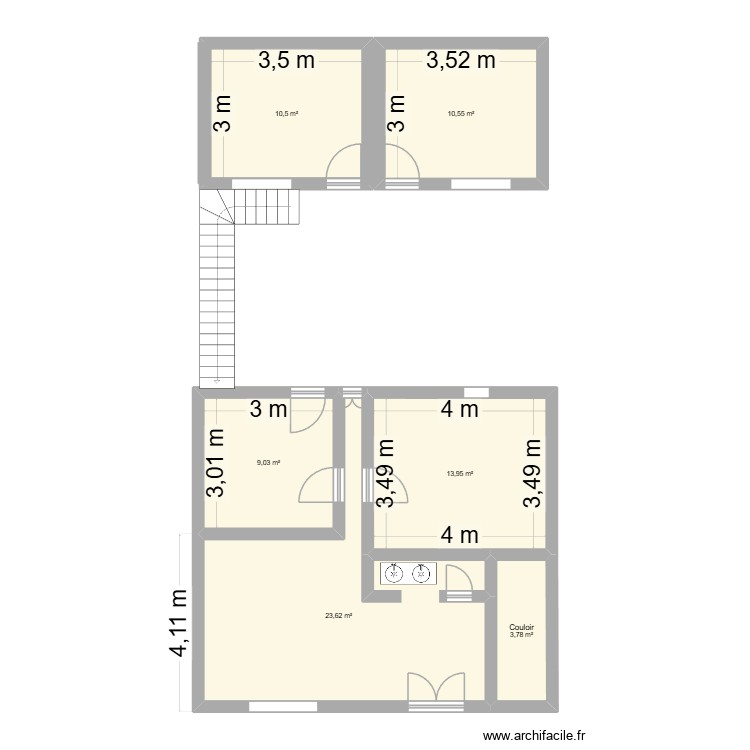 hamza. Plan de 0 pièce et 0 m2