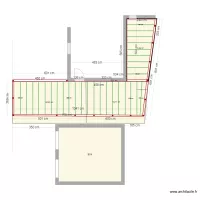 CAR PORT 1 - CAR PORT 2 - 3  Vue plan 600x350 Structure solivesVFF