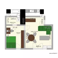 Montaudran 46m2 public