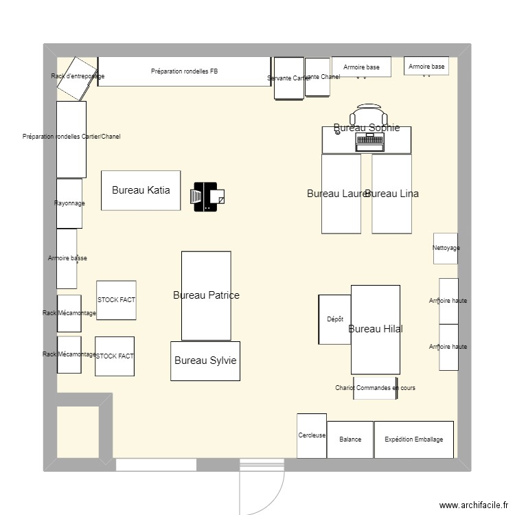 Plateforme finale. Plan de 0 pièce et 0 m2