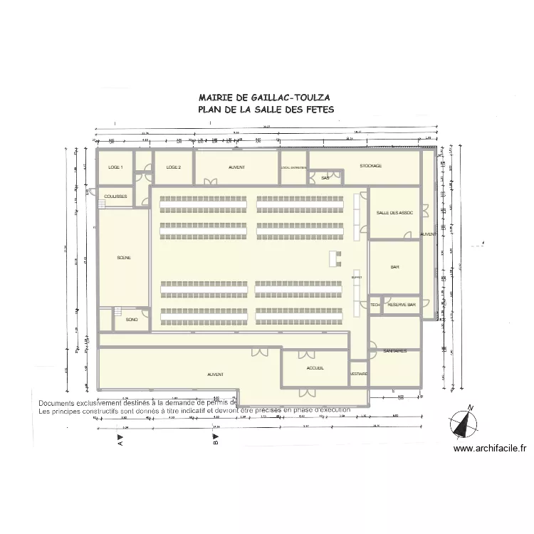Gaillac 3. Plan de 23 et 1011 m² Gaillac 3. Plan de 23 et 1011 m²