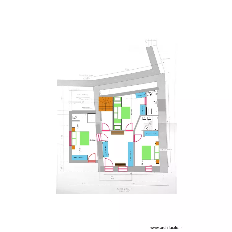 LE CHATELARD BAS 2. Plan de 