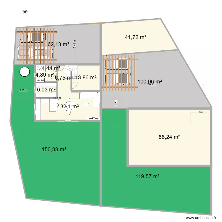 bourg. Plan de bourg. Plan de