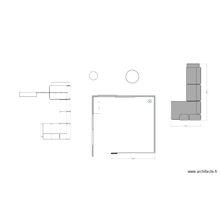 salon greg. Plan de 0 pièce et 0 m2