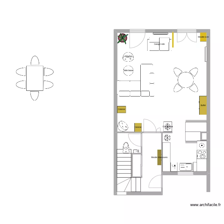 Juvignac RDC. Plan de 
