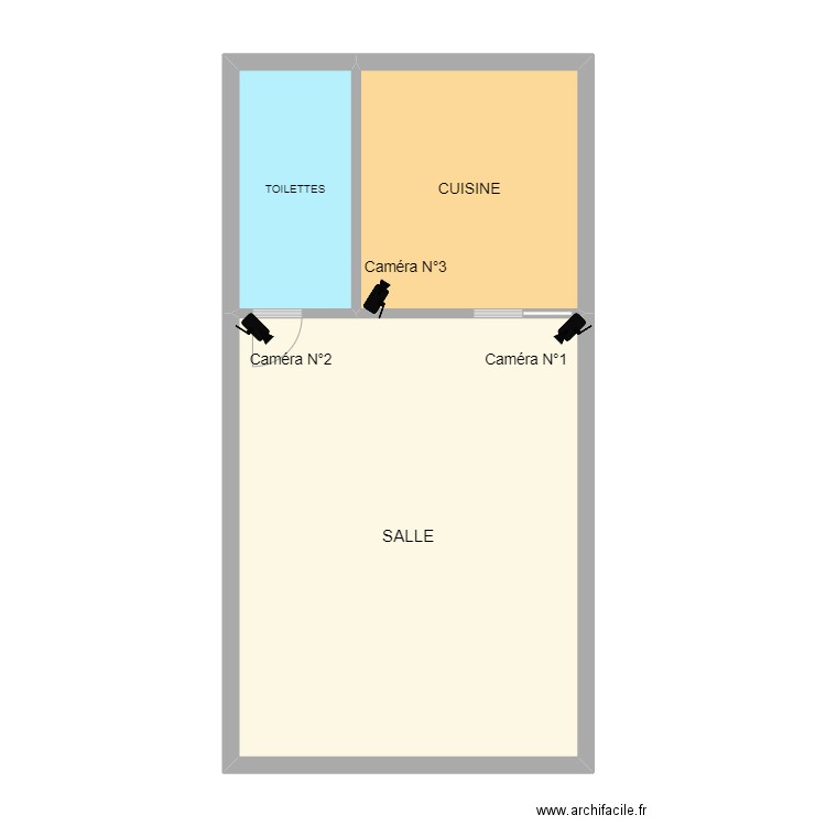 FOCA ICONIC NICE. Plan de 3 pièces et 61 m2