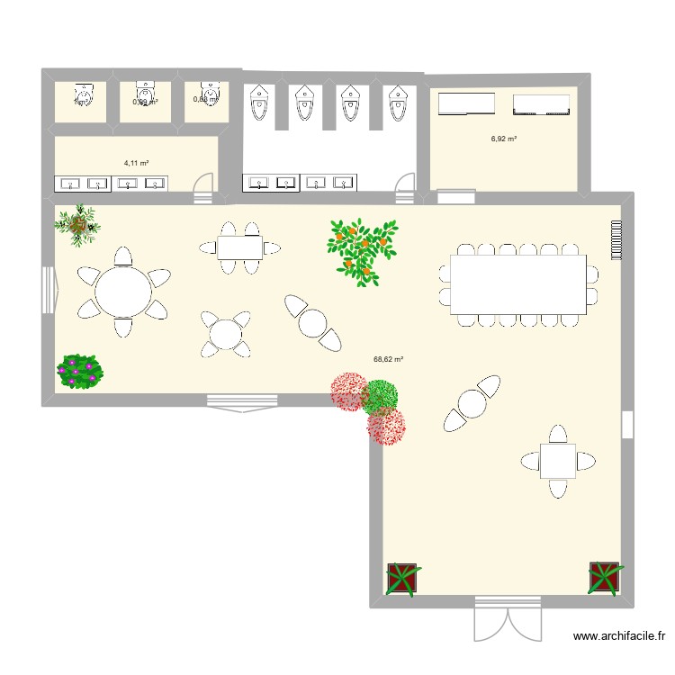 plan resteau. Plan de 0 pièce et 0 m2