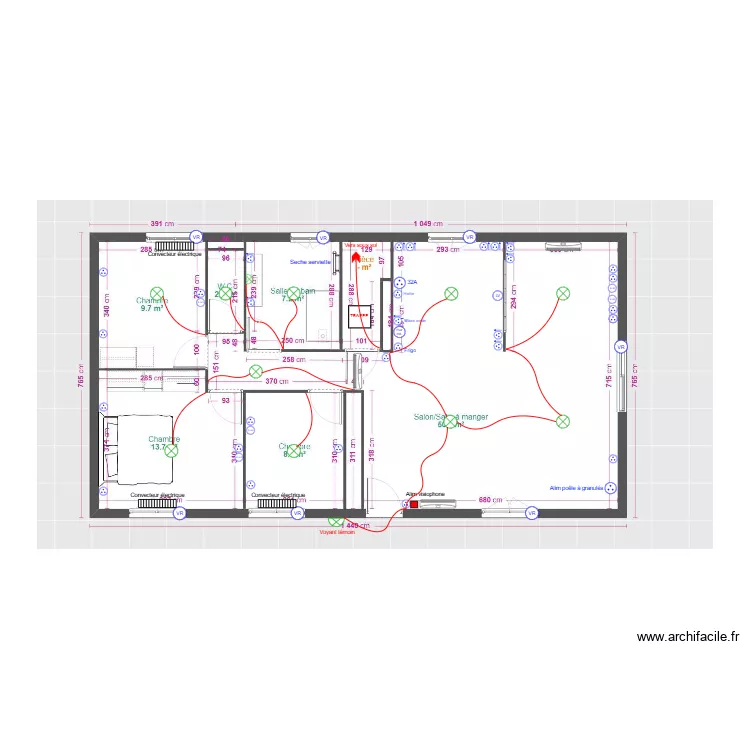 POTRON RDC. Plan de POTRON RDC. Plan de