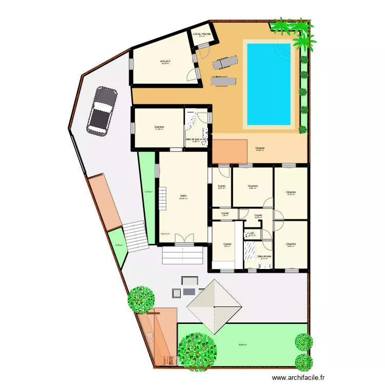 BLANC  arnaud CJ. Plan de 