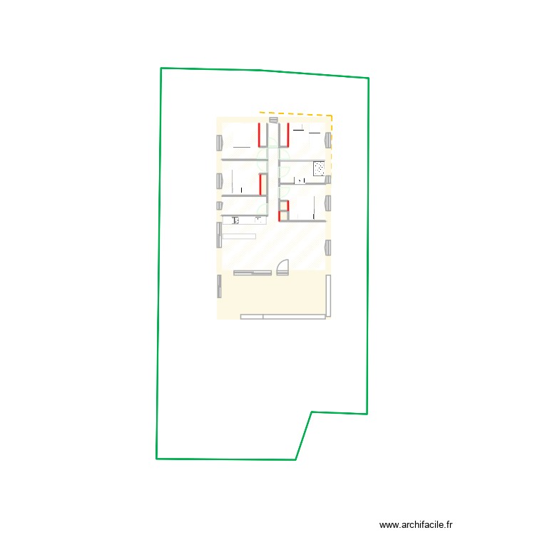 valras maison seule. Plan de 0 pièce et 0 m2