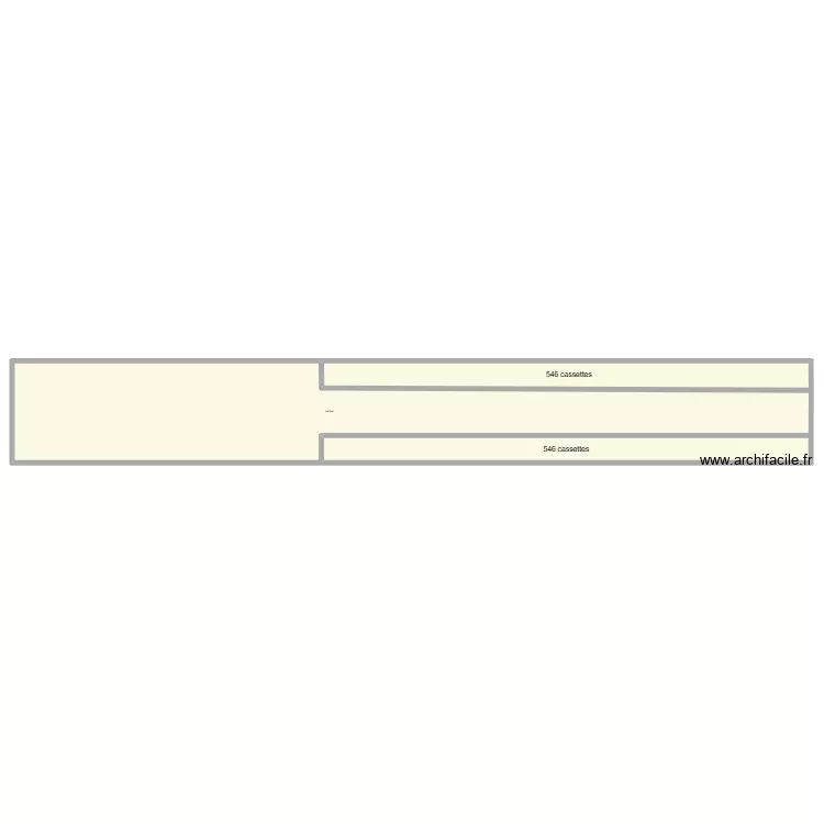 pole outillages. Plan de 3  et 491 m²