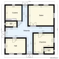 Plan de terrain 10mx10m Client 221 77 61 63 402