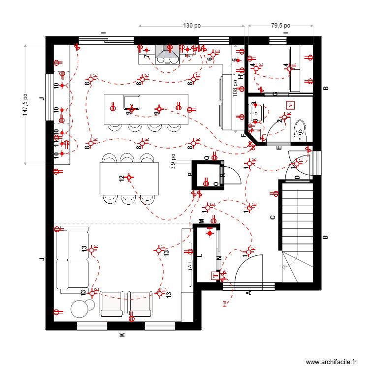 Lefrancois Électrique. Plan de 0 pièce et 0 m2