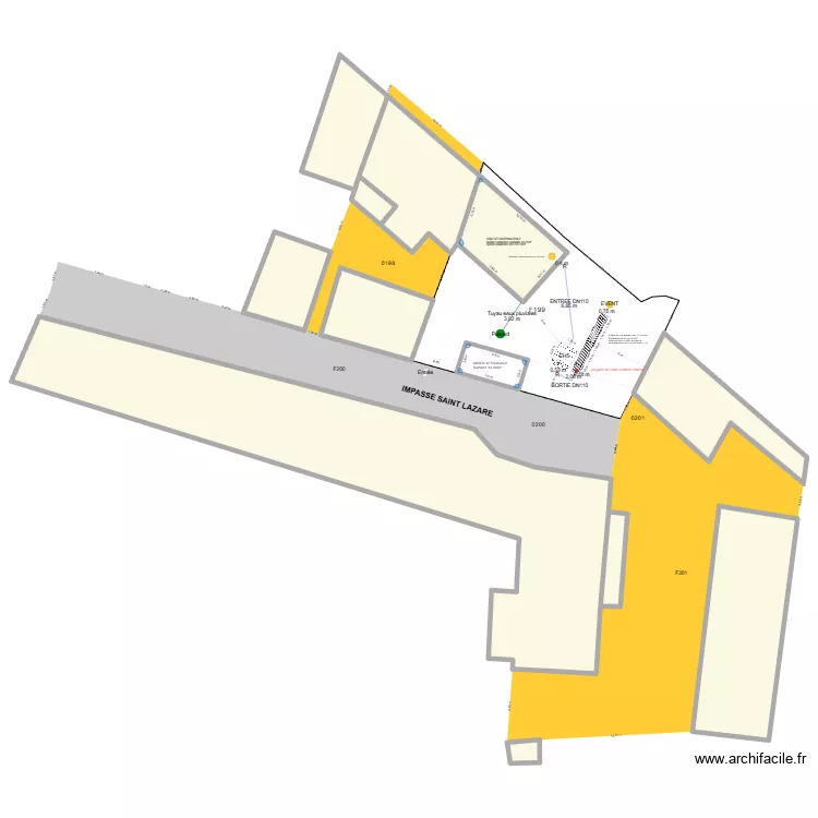 ANC MONTLEVEQUE THOVISTE. Plan de 12  et 974 m²