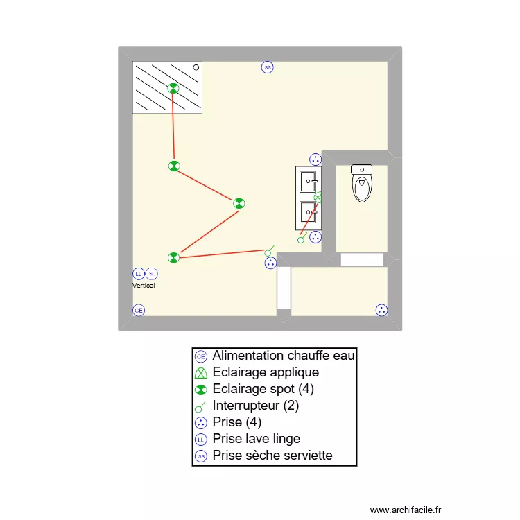 RASSE SDB. Plan de 