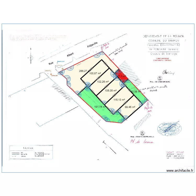 FREJAVILLE BORN - RPA MOD. Plan de 