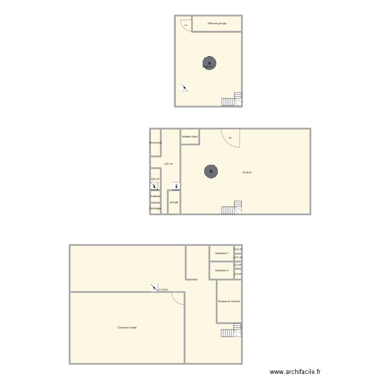 E32 2. Plan de 19 pièces et 167 m2