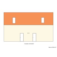 plan façade DROIT 