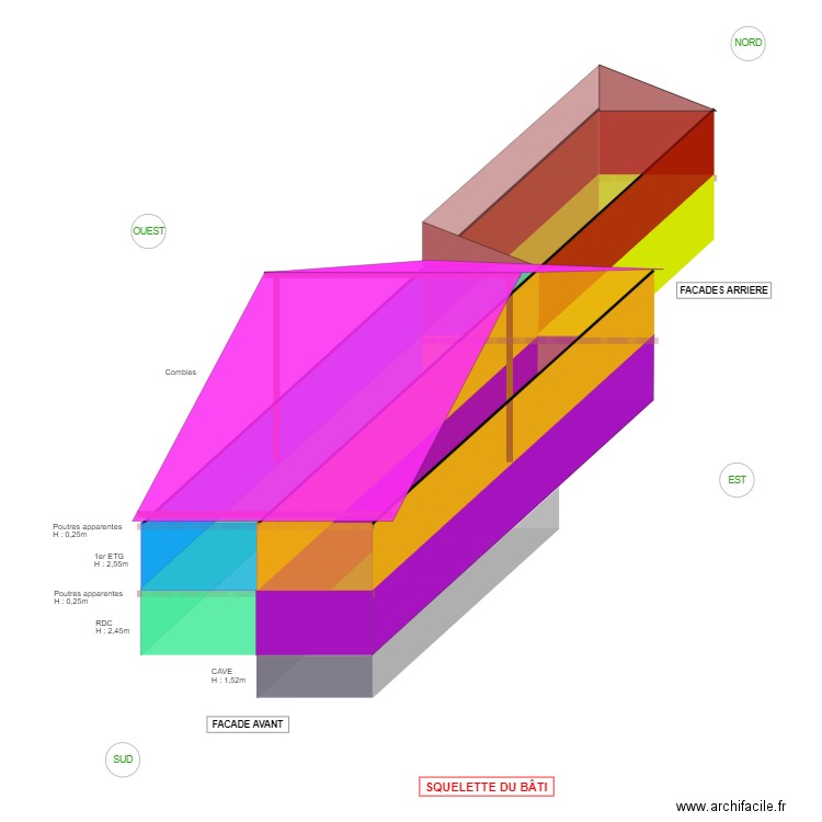 V-E_Squelette du bâti_Murs. Plan de 0 pièce et 0 m2