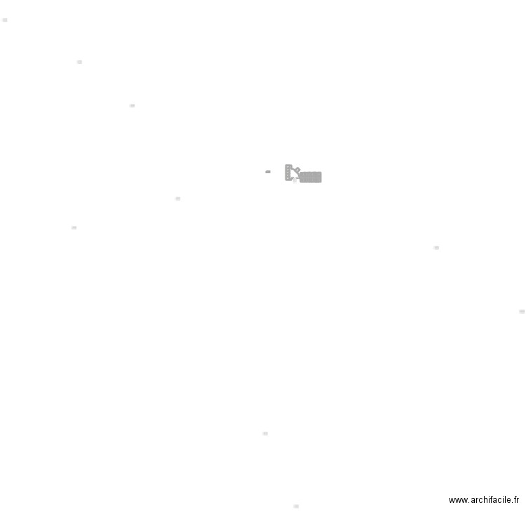3e étage. Plan de 22 pièces et 35 m2