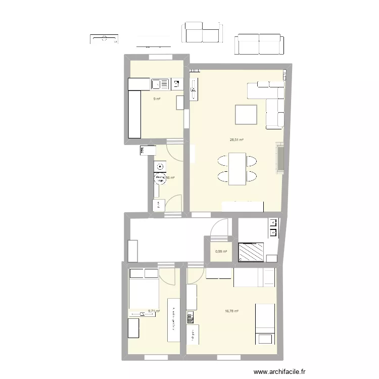 geometre 12 nous. Plan de 