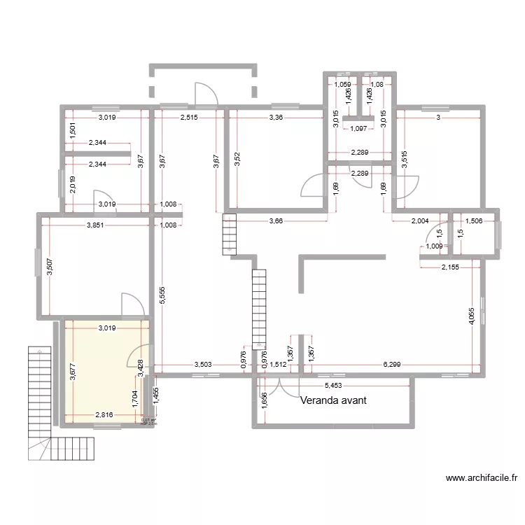 plan de JM. Plan de 10 et 152 m² plan de JM. Plan de 10 et 152 m²