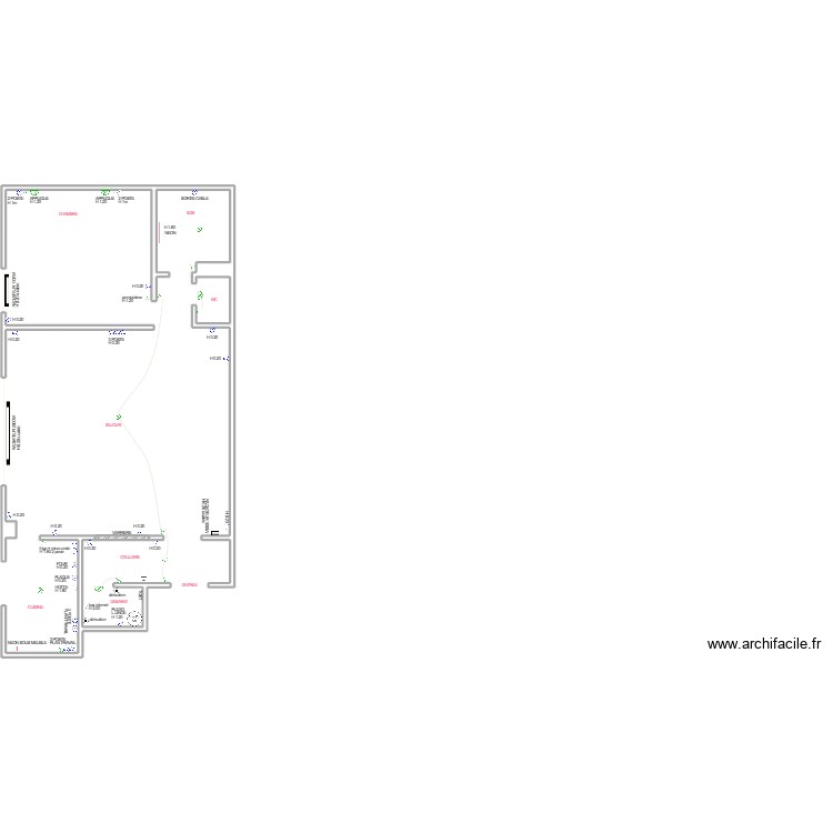 appartement 1. Plan de 0 pièce et 0 m2 appartement 1. Plan de 0 pièce et 0 m2