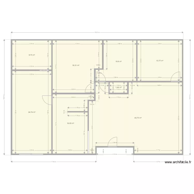 bisca remaz. Plan de 8 et 140 m² bisca remaz. Plan de 8 et 140 m²