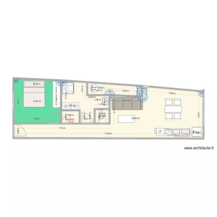 moi. Plan de 5 et 53 m² moi. Plan de 5 et 53 m²