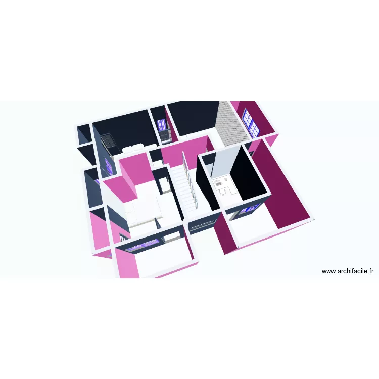 HALIBUSNESS4. Plan de 7  et 48 m²