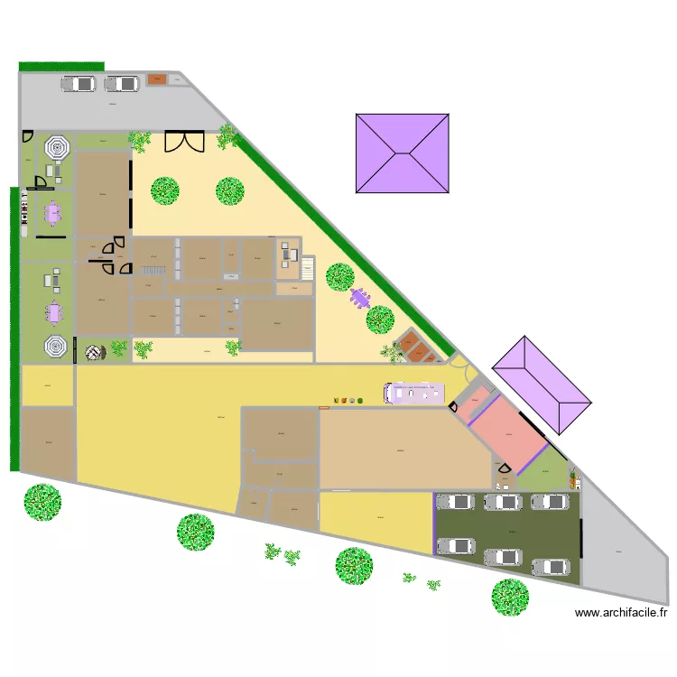 FOODTRUCK 0812E. Plan de 58  et 1892 m²