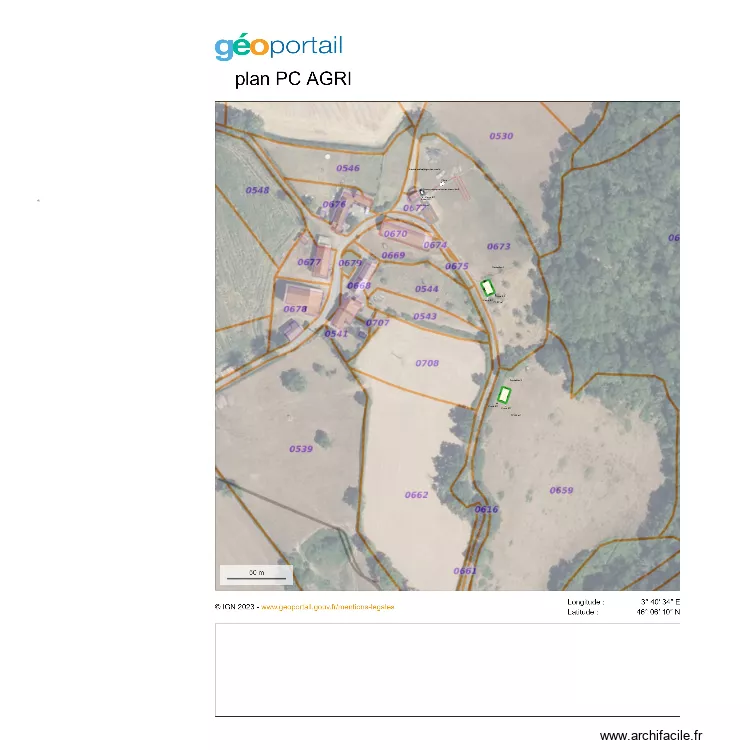 2025-09-29 PLAN PC AGRI. Plan de 