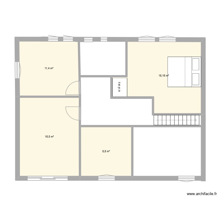 MAISON NIMES ETAGE. Plan de 0 pièce et 0 m2