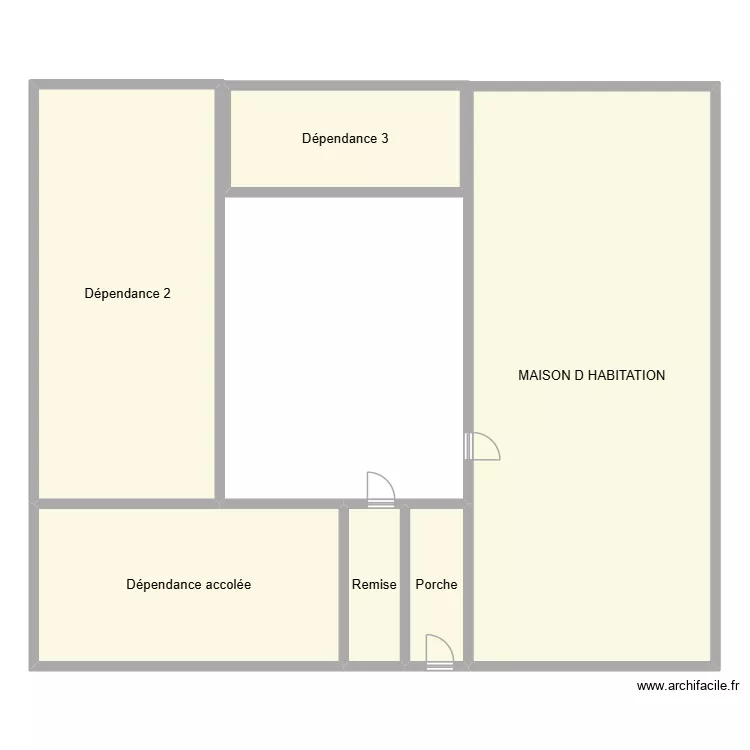 CODRON GONNEHEM. Plan de 6  et 254 m²