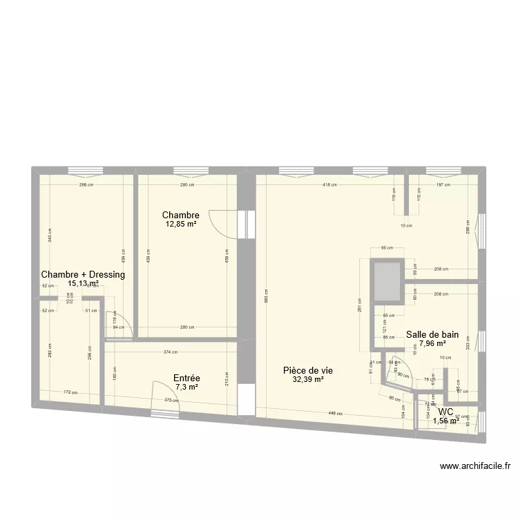 RENARD BOULANGER. Plan de 