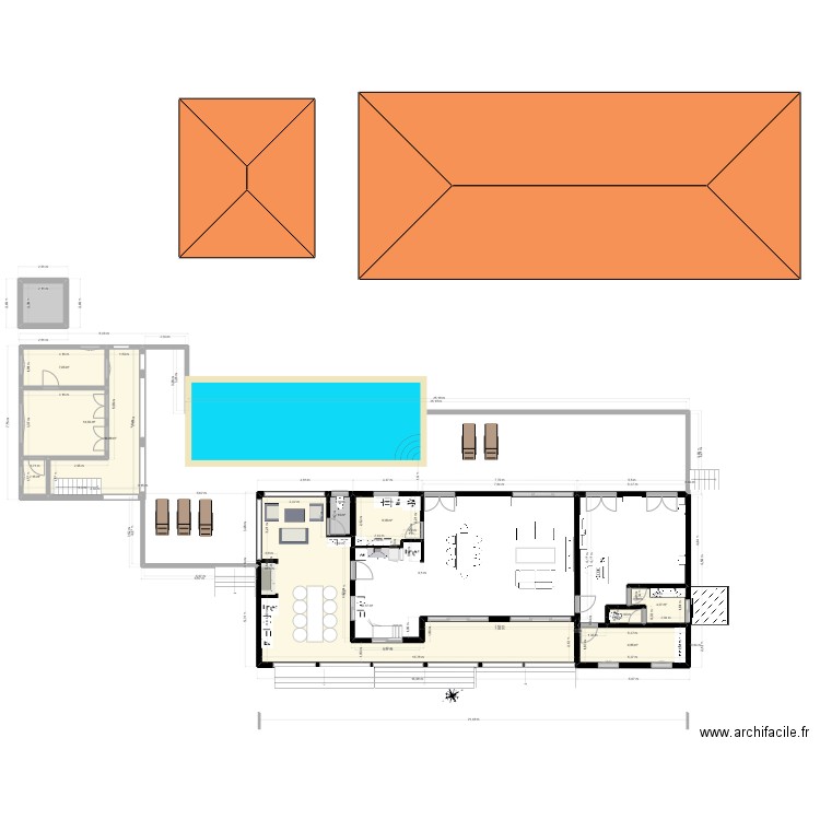New 1101 droite 09/25. Plan de 11 pièces et 126 m2