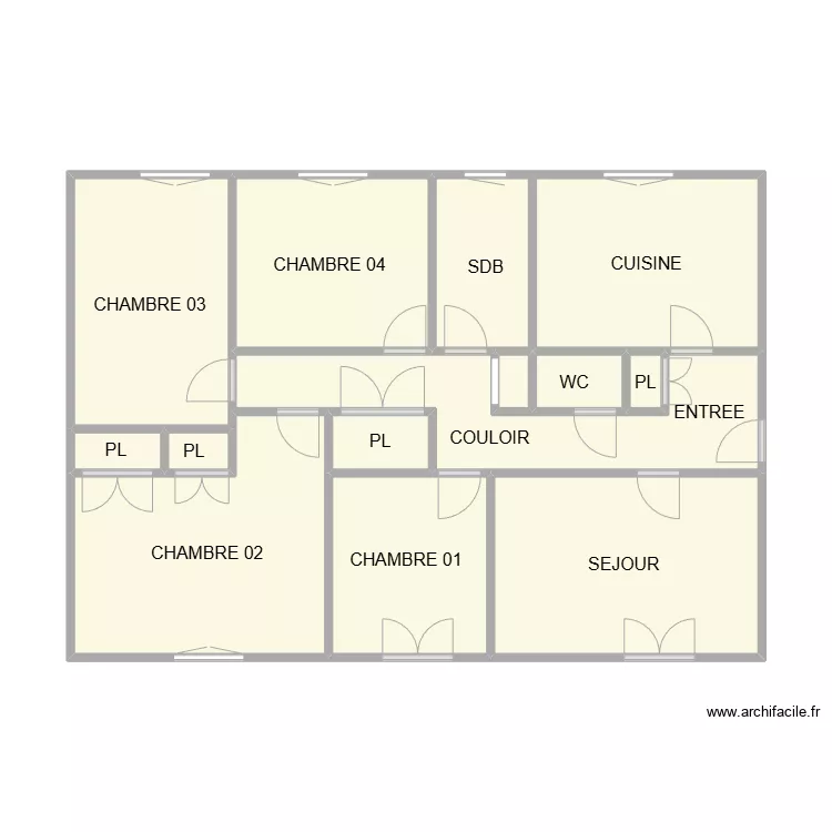 PLAN CAVEIRAC. Plan de PLAN CAVEIRAC. Plan de