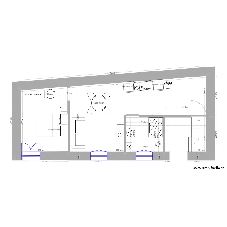 Nalah 1er etage. Plan de Nalah 1er etage. Plan de