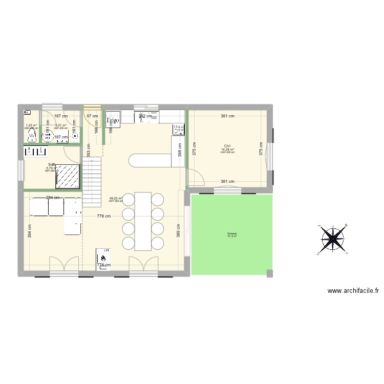 RDC5. Plan de 0 pièce et 0 m2
